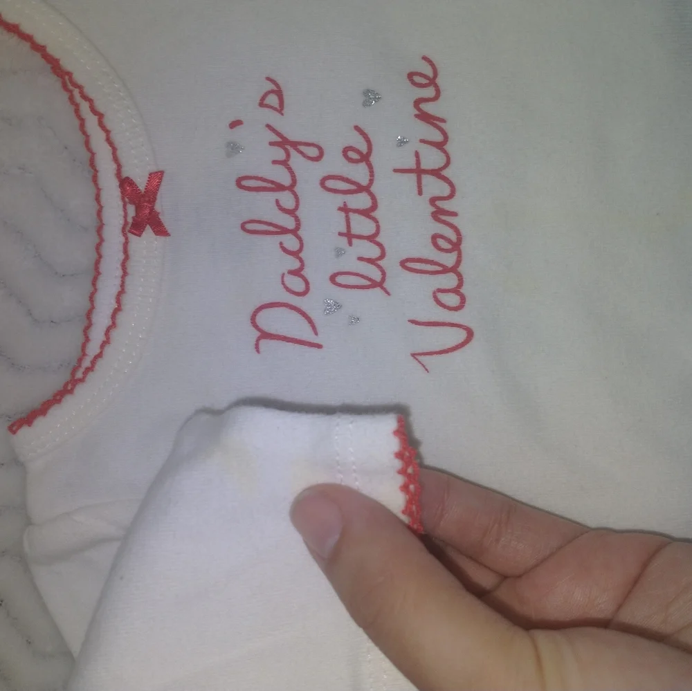 2 Carter's Twin Valentine Onsie & Legging Tutu Set - Picture 8 of 11